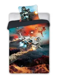 posciel-bawelniana-mlodziezowa-160x200-gamer-statek-kosmiczny-019