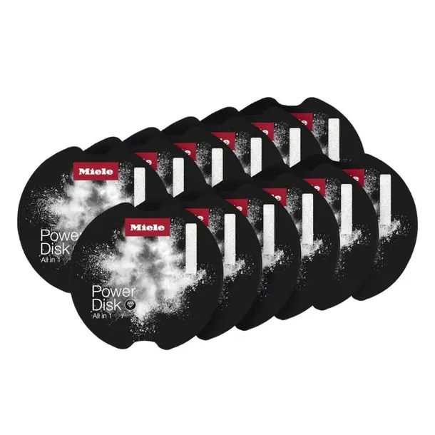 12 sztuk środek do mycia naczyń w zmywarkach MIELE PowerDisk All in 1 - 123