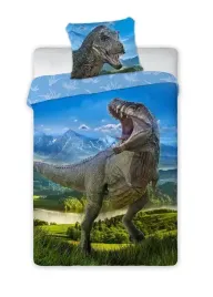 posciel-bawelniana-dziecieca-160x200-t-rex-dinozaur-001
