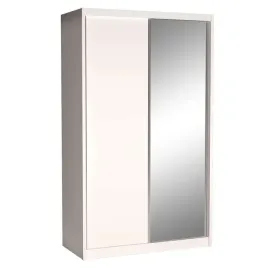 szafa-przesuwna-143-cm-z-lustrem-biel-alpejska