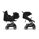 cybex-wozek-beezy-ergonomiczny-magic-black-stelaz-aluminiowy