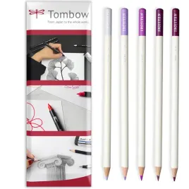 tombow-kredki-irojiten-woskowe-odcienie-fioletu-5szt
