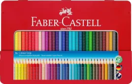 faber-castell-kredki-colour-grip-36szt-metalowe-etui