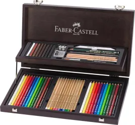 faber-castell-zestaw-artystyczny-drewniana-walizka-53el