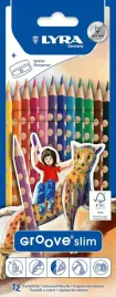lyra-kredki-groove-slim-12-szt-z-temperowka-ergonomiczne