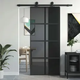 drzwi-przesuwne-czarne-90x205-cm-szklo-hartowane-aluminium