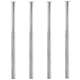 teleskopowe-nogi-do-stolu-4-szt-chromowane-710-1100-mm