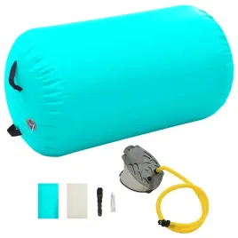 dmuchany-walek-gimnastyczny-z-pompka-100x60-cm-pvc-zielony