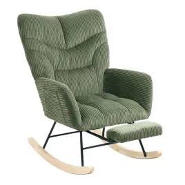 fotel-bujany-flexispot-hc5-zielony-sztruks-podnozek-kieszen-120-kg-salon