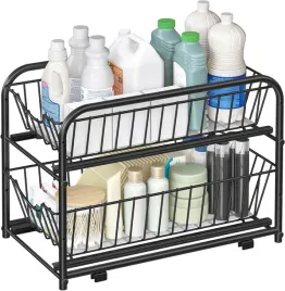 songmics-2-poziomowy-organizer-pod-zlew-z-wysuwanymi-szufladami