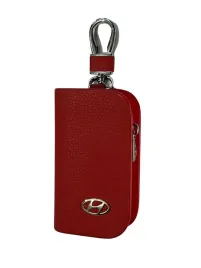 skorzane-etui-na-klucze-hyundai-logo-kluczyk-samochodowy-elegancki-czerwony