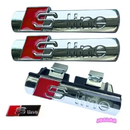 emblemat-s-line-audi-grill-blotnik-kierownica-zestaw-srebrny-polysk-4-szt