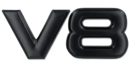 emblemat-znaczek-v8-metalowy-czarny-mat-samoprzylepny-znaczek-75x31-cm