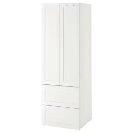 ikea-smastad-platsa-szafa-60x57x181-cm-bialy-biala-rama-z-2-szufladami