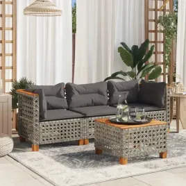 3-osobowa-sofa-ogrodowa-z-poduszkami-szara-polirattan