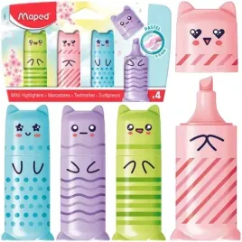 zakreslacze-pastelowe-mini-kawaii-markery-4-kolory-zwierzaki-1-5mm-maped