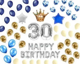 zestaw-balonow-na-impreze-30-urodziny-granatowe-zlote-bezowe-srebrne-78-szt