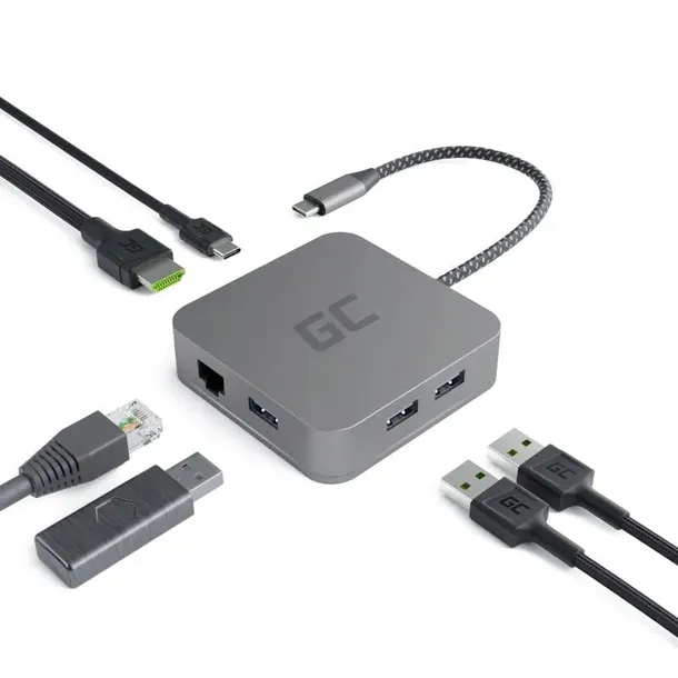 hub-usb-6w1-green-cell-usb-c-ak61-kod-producenta-ak61