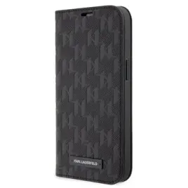 karl-lagerfeld-pu-saffiano-monogram-book-case-for-iphone-13-pro-czarne