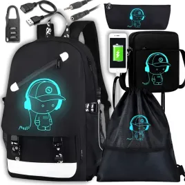 plecak-szkolny-swiecacy-mlodziezowy-a4-worek-piornik-listonoszka-set3w-usb