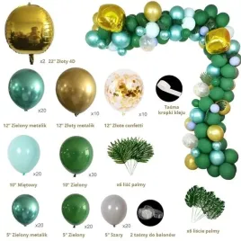 duza-girlanda-balonowa-142-balony-zielona