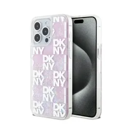 dkny-liquid-glitter-multilogo-etui-iphone-15-pro-max-rozowy