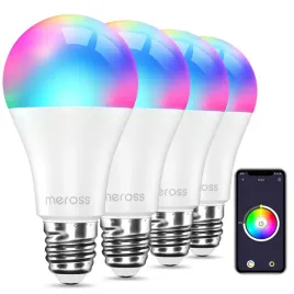 meross-zarowki-smart-led-e27-9w-rgbw-4szt