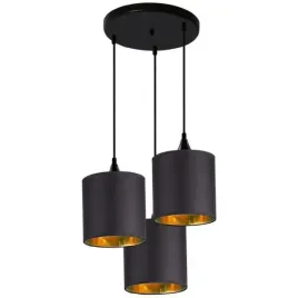 nowoczesna-lampa-wiszaca-potrojna-czarne-abazury-z-tkaniny-jadalnia