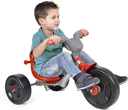 rower-trojkolowy-feber-czerwony-evo-trike-plus
