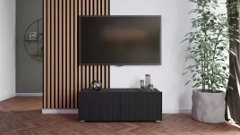 szafka-rtv-stojaca-kolder-szerokosc-100-cm-czarny-mat-ryflowany-front-do-sa
