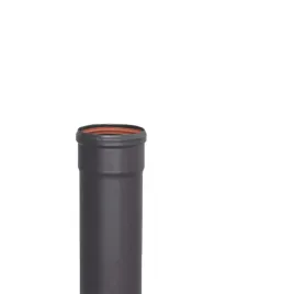 sandm-485503-rurka-emaliowana-meska-zenska-czarna-o-80-mm