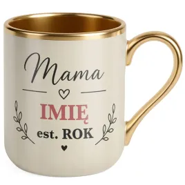 kubek-premium-zloty-ecru-personalizowany-dla-mamy-prezent-dzien-matki