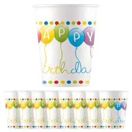 kubki-kubeczki-papierowe-urodzinowe-happy-birthday-biale-200ml-8szt