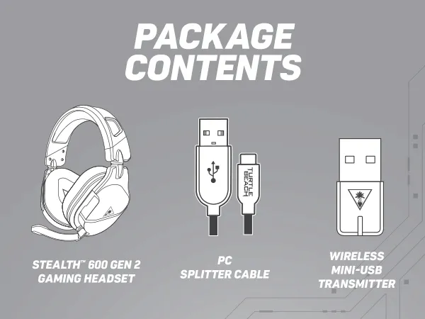 sluchawki-nauszne-turtle-beach-stealth-600-zalaczone-wyposazenie-bezprzewodowy-nadajnik-mini-usb-skrocona-instrukcja-obslugi-zestaw-sluchawkowy-stealth-600
