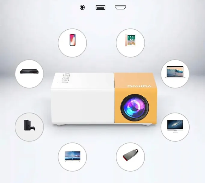 projektor-led-vamvo-yg300-pro-bialy-model-yg300-pro-vf200