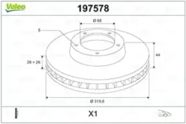 valeo-197578-tarcza-hamulcowa