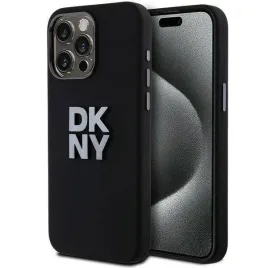 etui-dkny-liquid-silicone-metal-logo-na-iphone-15-pro-czarne
