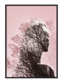 obraz-plakat-w-ramie-43x33-cm-dziewczyna-p1234