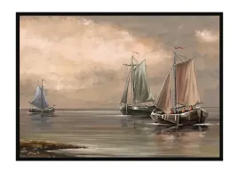 obraz-plakat-w-ramie-53x73-cm-statki-p1519
