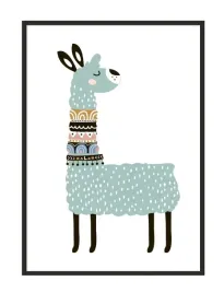 obraz-plakat-w-ramie-a4-cm-alpaka-pd253