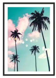 obraz-plakat-w-ramie-53x73-cm-palmy-p2103