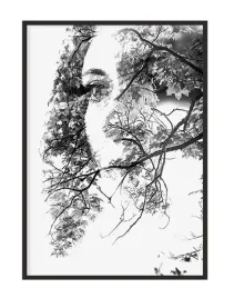 obraz-plakat-w-ramie-53x73-cm-dziewczyna-p1247
