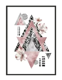 obraz-plakat-w-ramie-33x43-cm-geometria-p1096