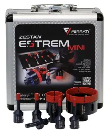 ferrati-zestaw-otwornic-diamentowych-estrem-mini-6-68-mm-adapter-m14