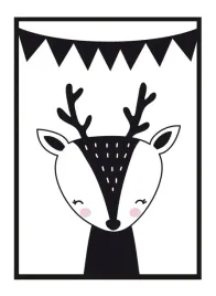 obraz-plakat-w-ramie-33x43-cm-jelen-scandi-pd334
