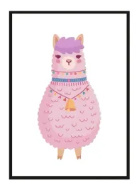 obraz-plakat-w-ramie-33x43-cm-alpaka-pd322