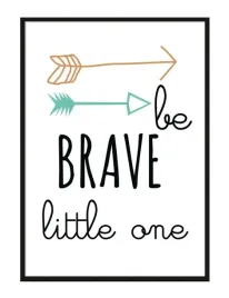 obraz-plakat-w-ramie-33x43-cm-brave-p068