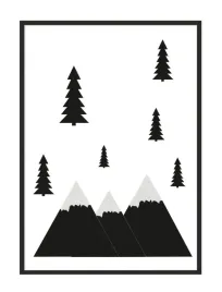 obraz-plakat-w-ramie-33x43-cm-gory-p044