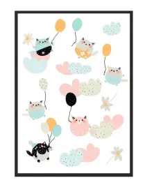 obraz-plakat-w-ramie-33x43-cm-koty-pd216