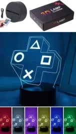 lampka-nocna-neon-akryl-dekoracja-3d-led-rgb-przyciski-playstation-pilot